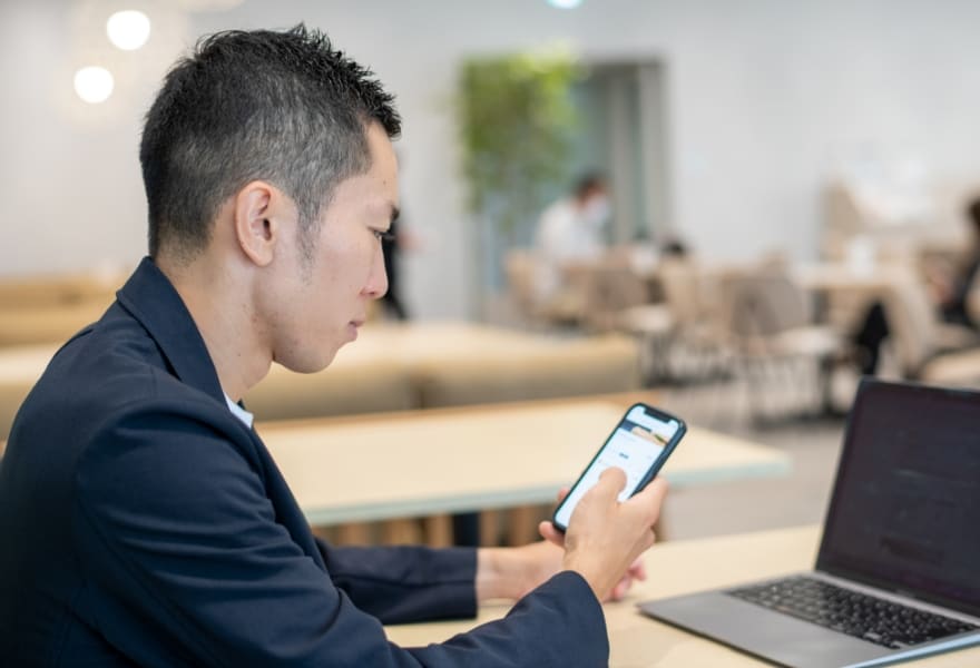注文は事前に、食堂で受け取るだけ。